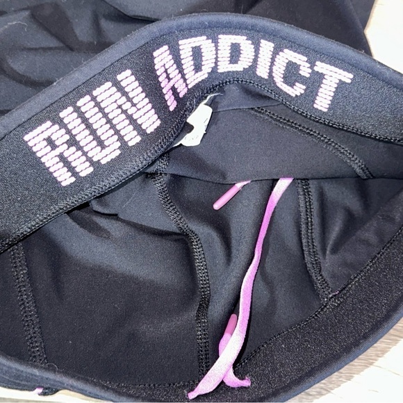 Lorna Jane Active Wear Run Addict Women’s Sz S Black 15” Inseam Capri Tights - Picture 7 of 7